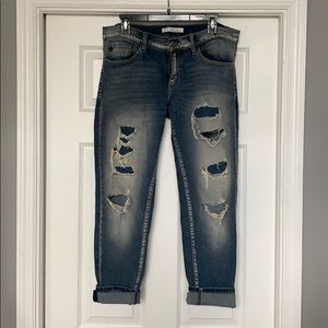 Kancan distressed jeans